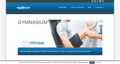 Desktop Screenshot of equilibriumclub.com