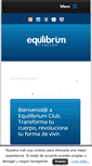 Mobile Screenshot of equilibriumclub.com